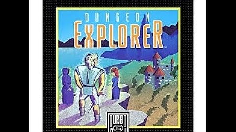 Dungeon Explorer on the Turbo GrafX-16