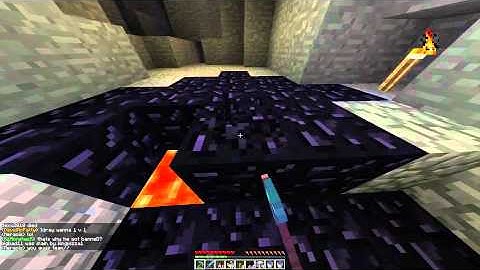 Obsidian Mining Timelapse - mcpvp.com