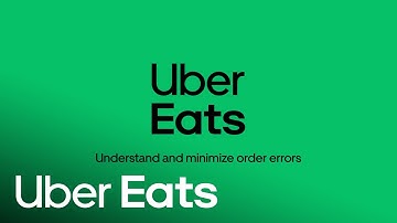 How To Minimize Order Errors | Uber Eats