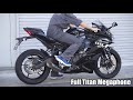 ZX 25R フルチタン メガホン フルエキゾーストマフラー