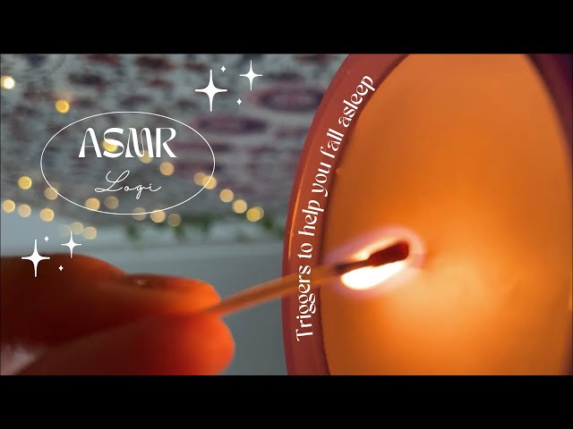 Lofi ASMRㅣTingly triggers to help you fall asleep (-。-)💤