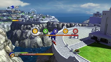 SONIC UNLEASHED XBOX 360 DAY APOTOS WINDMILL ISLE ACT2-2 S RANK
