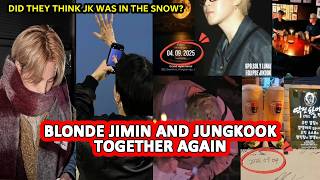 THE LIE IS OVER! 🚫 Jungkook was NOT with Tae in the snow and here is the REAL PROOF ❄️