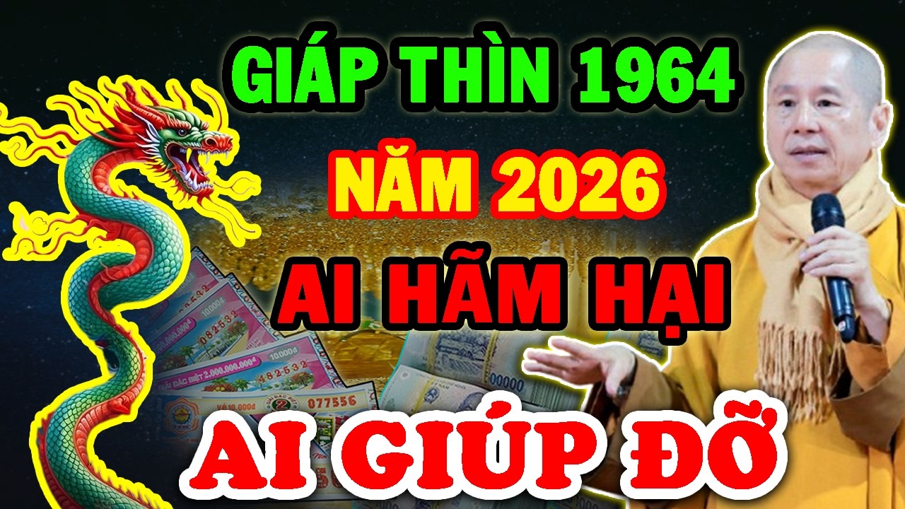 Tử Vi 2026 Giáp Thìn 1964 Ai Hãm Hại - Ai Giúp Đỡ 90% Không Nhận Ra Xem Ngay Để Biết