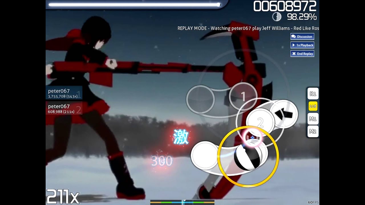 [osu!] Jeff Williams - Red Like Roses (feat. Casey Lee Williams ...