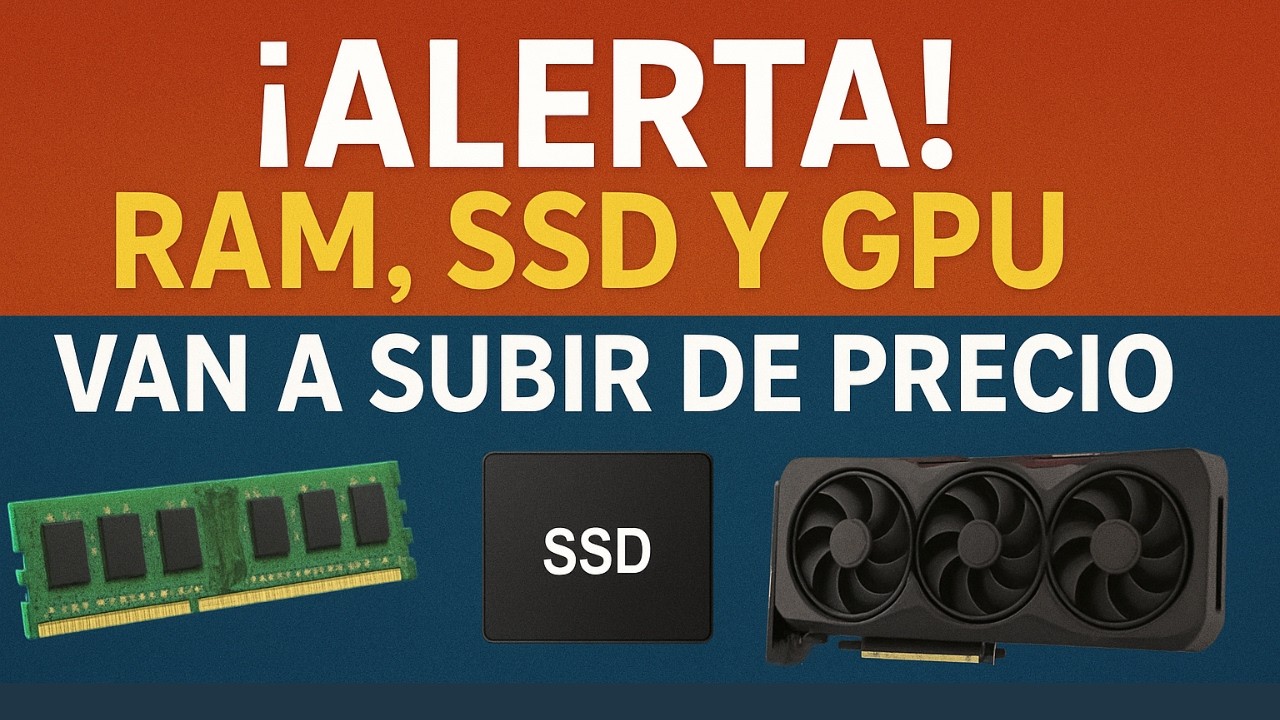 ¡ALERTA! La RAM, SSD y GPU van a subir de precio por culpa de la IA ...