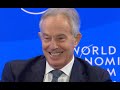 Tony Blair tells the WEF at Davos that we need a digital database to find out who is not vaccinated