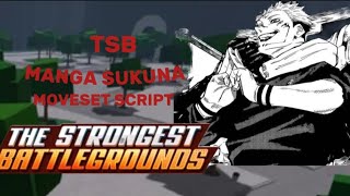 OP Manga Sukuna Moveset Tsb Script | Custom VFX & Anim | Custom ult Anim, FUGA,WORLD CUTTING SLASH