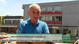 Preventivni pregledi štitne žlezde u nedelju