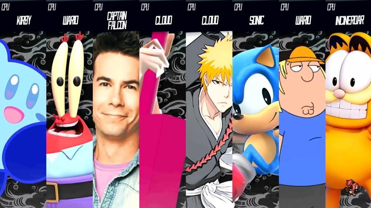 Free for all on Timeless River - Requested Smash Battle