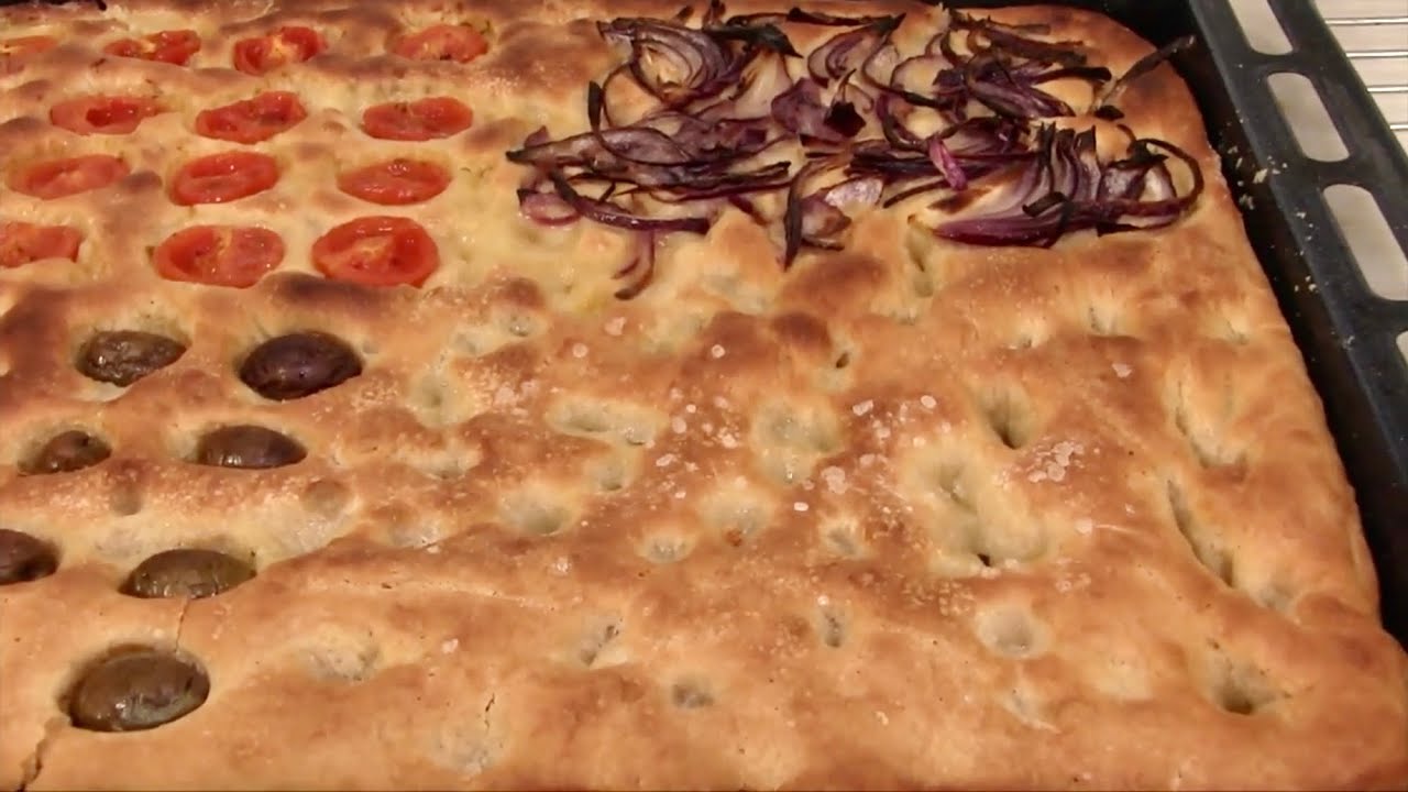 Focaccia genovesa, receta original 4 recetas