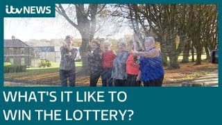 Lottery winners reveal how their lives have changed since becoming millionaires | ITV News