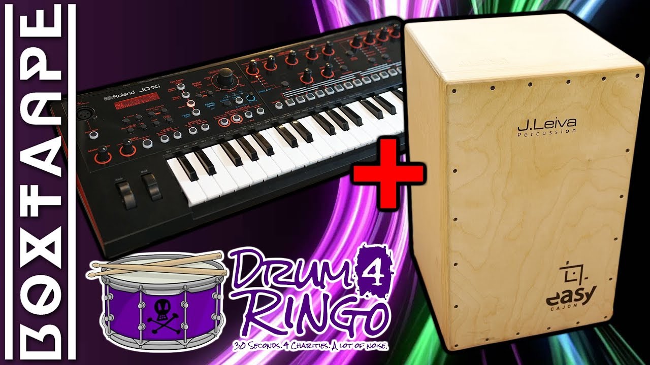 Roland JDXi & Cajon Drum Solo Drum4Ringo YouTube