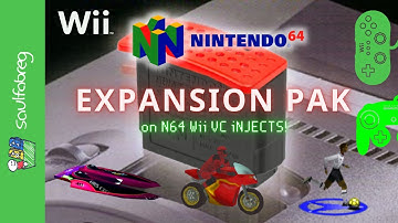 Nintendo 64 EXPANSION PAK emulation on N64 Wii Virtual Console iNJECTS! | saulfabreg Wii VC