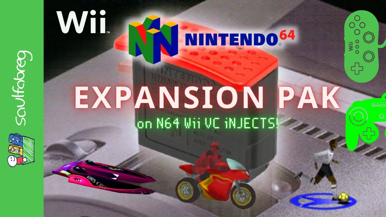 Nintendo 64 EXPANSION PAK emulation on N64 Wii Virtual Console iNJECTS