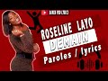 Roseline Layo - Demain ( Paroles / Lyrics )