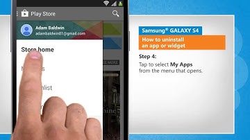 How to Uninstall an App or Widget on Samsung® GALAXY S4