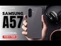 Como colocar ou remover a barra de ferramentas no teclado no Samsung Galaxy A57