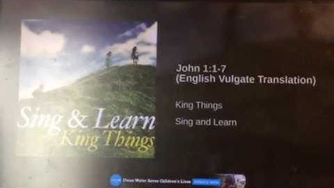 Classical Conversations (CC) - Cycle 3, Week 16 - Latin (John 1:3b - English)