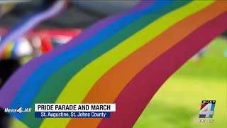 St. Augustine Pride parade and march