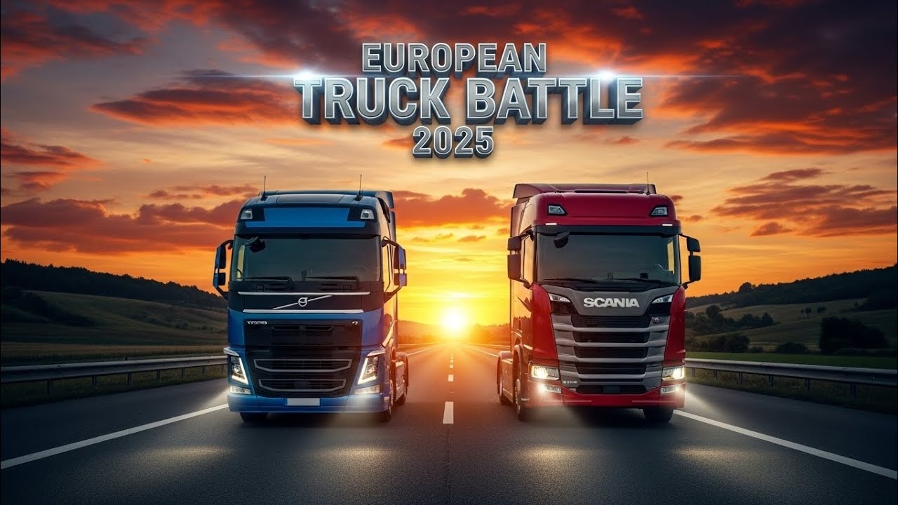 Volvo vs Scania | European Truck Battle 2025