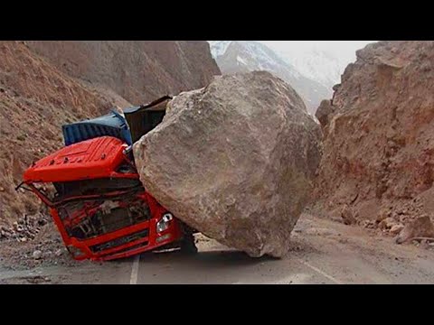 World's Dangerous Idiots Truck Fails Skill Fastest Heavy Equipment Big Truck Operator Working