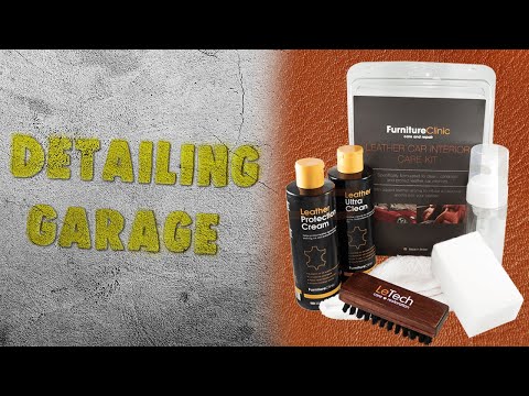 ტყავის მოვლის კომპლექტი - Letech Leather Care Kit - Detailing Garage Georgia