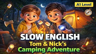 The Brave Scout Story - A Tale of Courage and Friendship | English for Beginners (A1 Level)