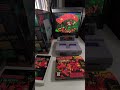 Revivendo a nostalgia com Donkey Kong Country no Super Nintendo 🔥🕹️#DonkeyKongCountry #SuperNintendo