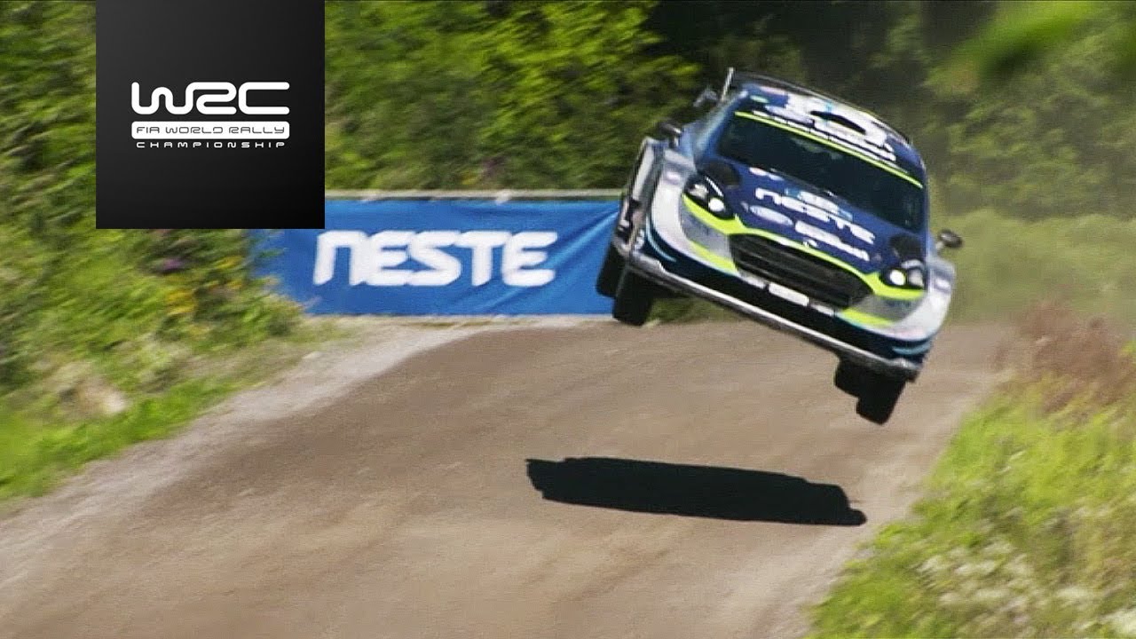 Wrc Neste Rally Finland 2017 Best Of Action Youtube