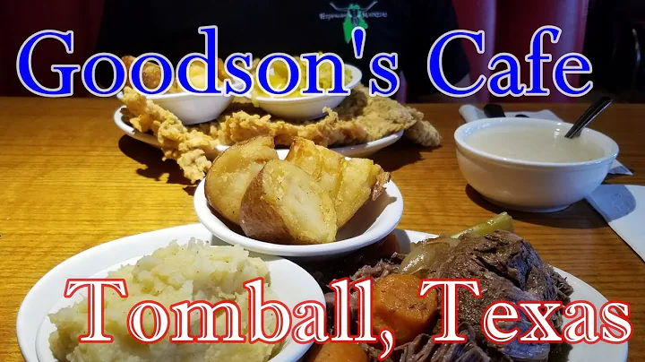 Goodson's Cafe Tomball Texas, Best Chicken Fried S...