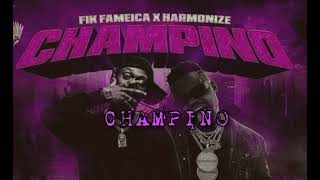 Fik Fameica 🦍 Ft. Harmonize - Champino (Official lyrics video) #visualizer  #2022