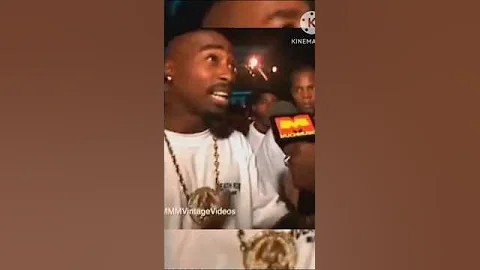 2pac disses Nas and couple of East coast rappers in interview at after party #oldschool #2pac