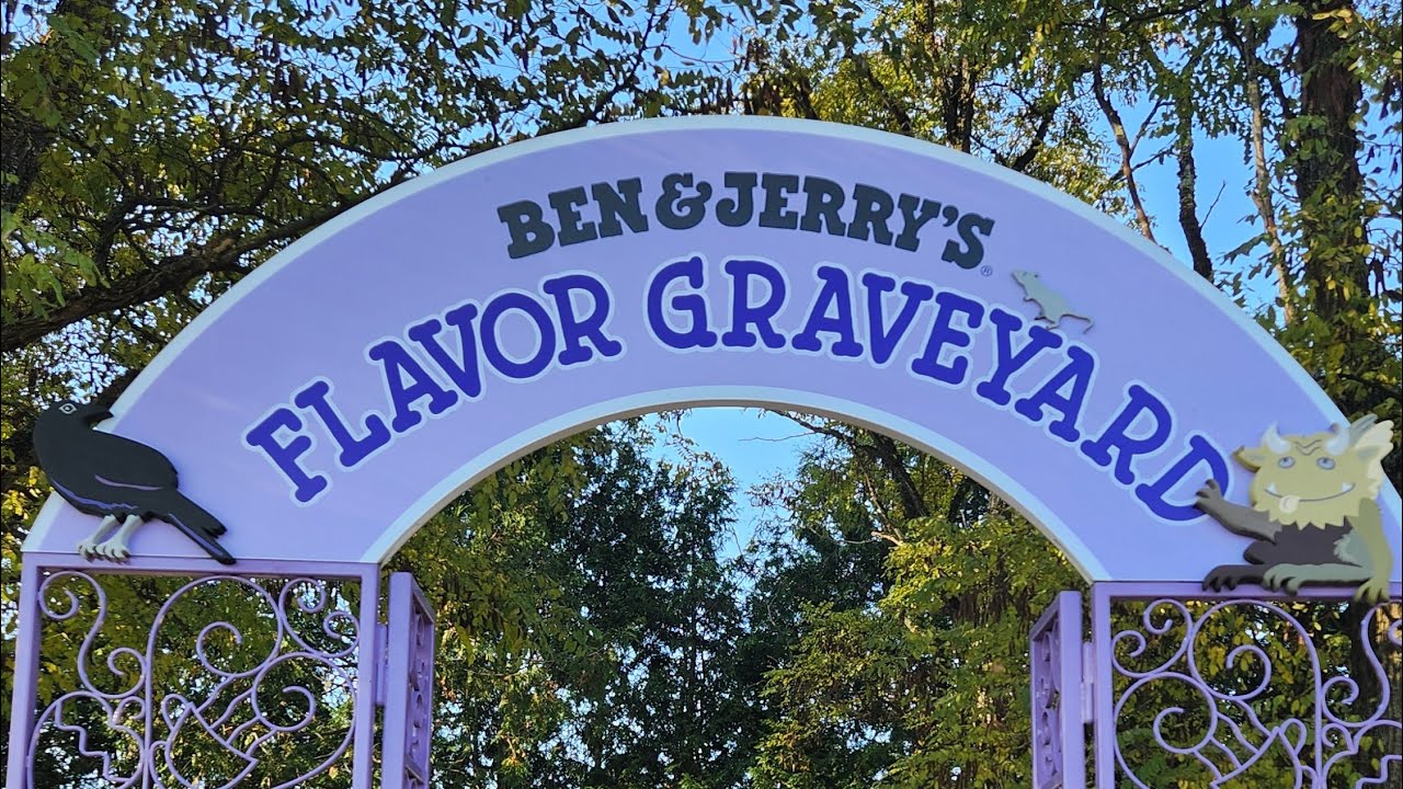 Ben and Jerry's flavor graveyard.