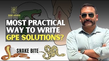 Most practical way to write GPE solutions in SSB Interview | SSBGTO | SSB Interview preparation