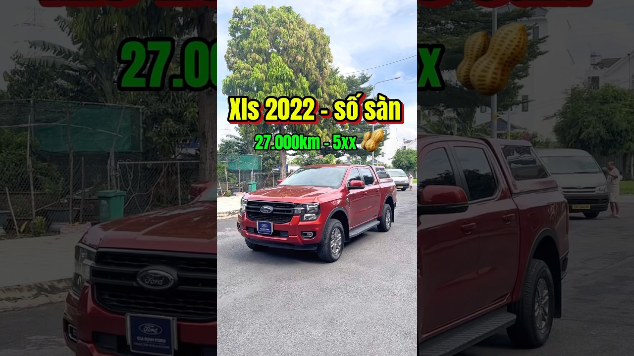 Xe cũ ford Ranger Xls 2022 số sàn - 27.000km - chỉ 5xx | Toàn Thắng Xe Ford