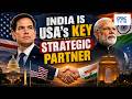 US State Secy's India Visit I Marco Rubio Says Sanctions On Russian Oil Not Aimed At India