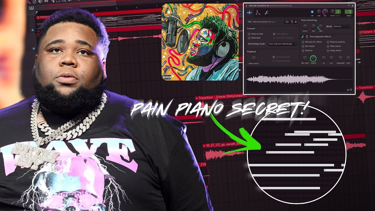How To Make Pain Emotional Rod Wave, Toosii, Lil Durk Piano Melodies