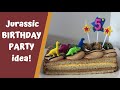 Jurassic birthday party for kids | Ideas for a dino birthday party
