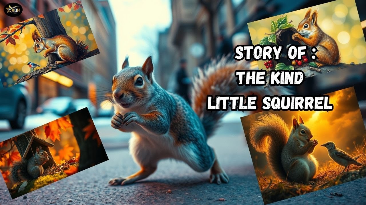 The Kind Little Squirrel | A Heartwarming Moral Story for Kids ...
