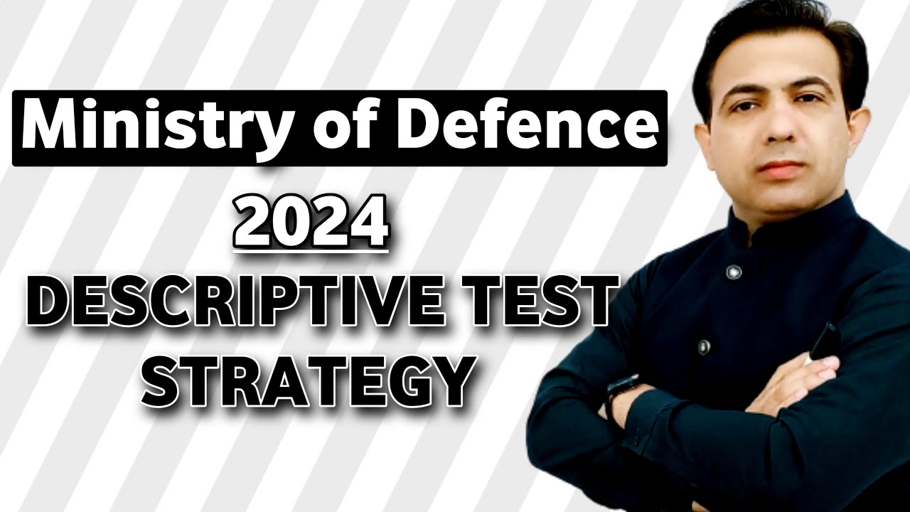 Ministry Of Defence 2024 Descriptive Test Strategy | MoD Test ...