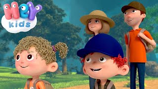 Kamp şarkısı 🏕️ Bebek çizgi filmleri | HeyKids - Çocuk Şarkıları Türkçe