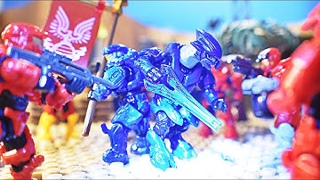 Halo Mega Bloks Red Vs Blue Capture the Flag