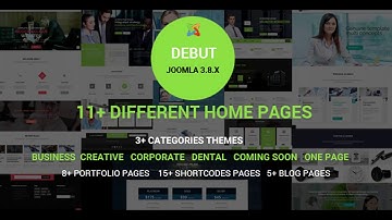 Debut - The Multi-Purpose Responsive Joomla Theme | Themeforest Website Templates and Themes