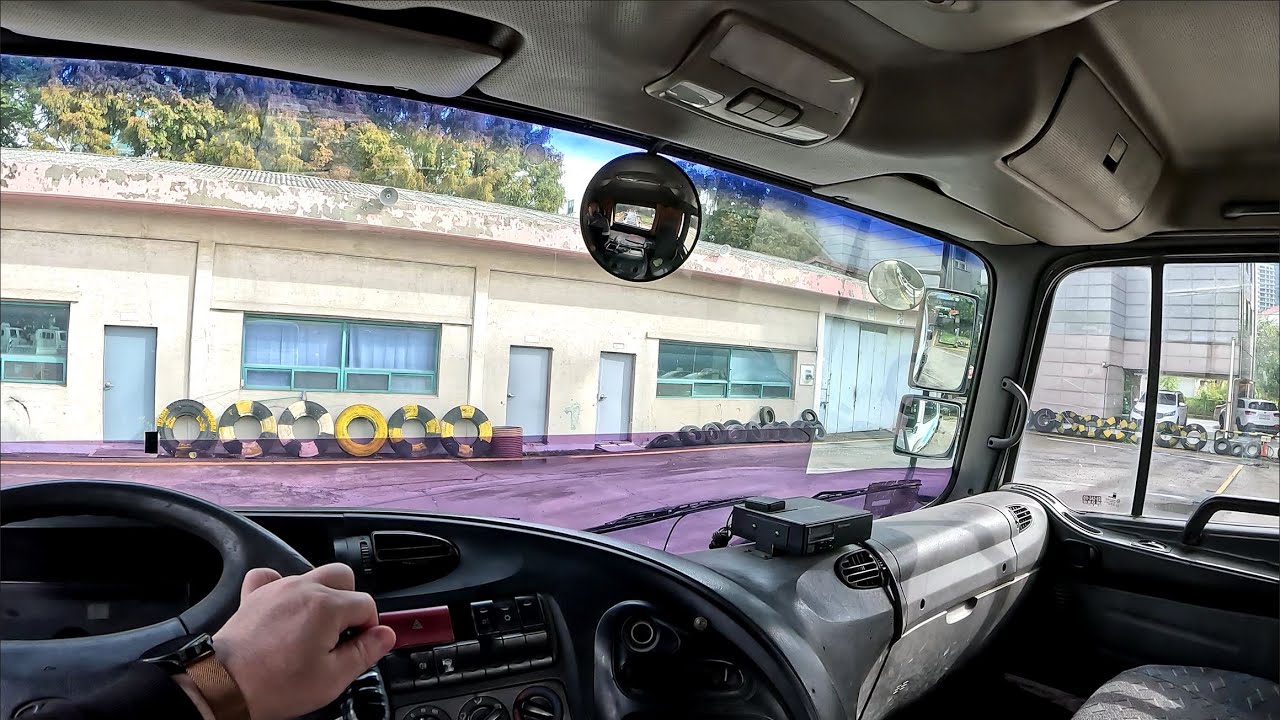 20251012 1인칭 1종 특수 대형견인면허 기능연습