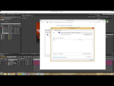 After Effects CS6 Tutorial - 166 - Display Management