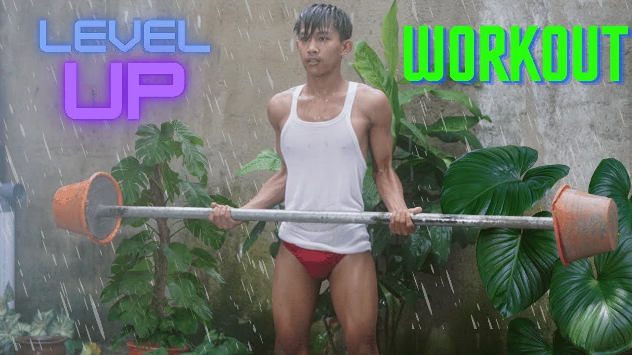 khabut work out under the rain