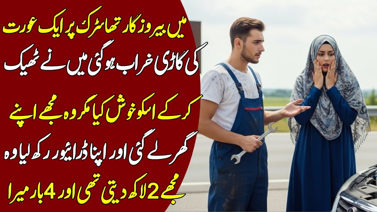 Mechanic aur Rich Aurat ki Kahani - Very Emotional Heart Touching Stories in Urdu Hindi