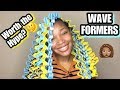 I TRIED WAVE FORMERS ON MY LONG, TYPE 4A NATURAL HAIR! Worth the Hype? Demo & Review
