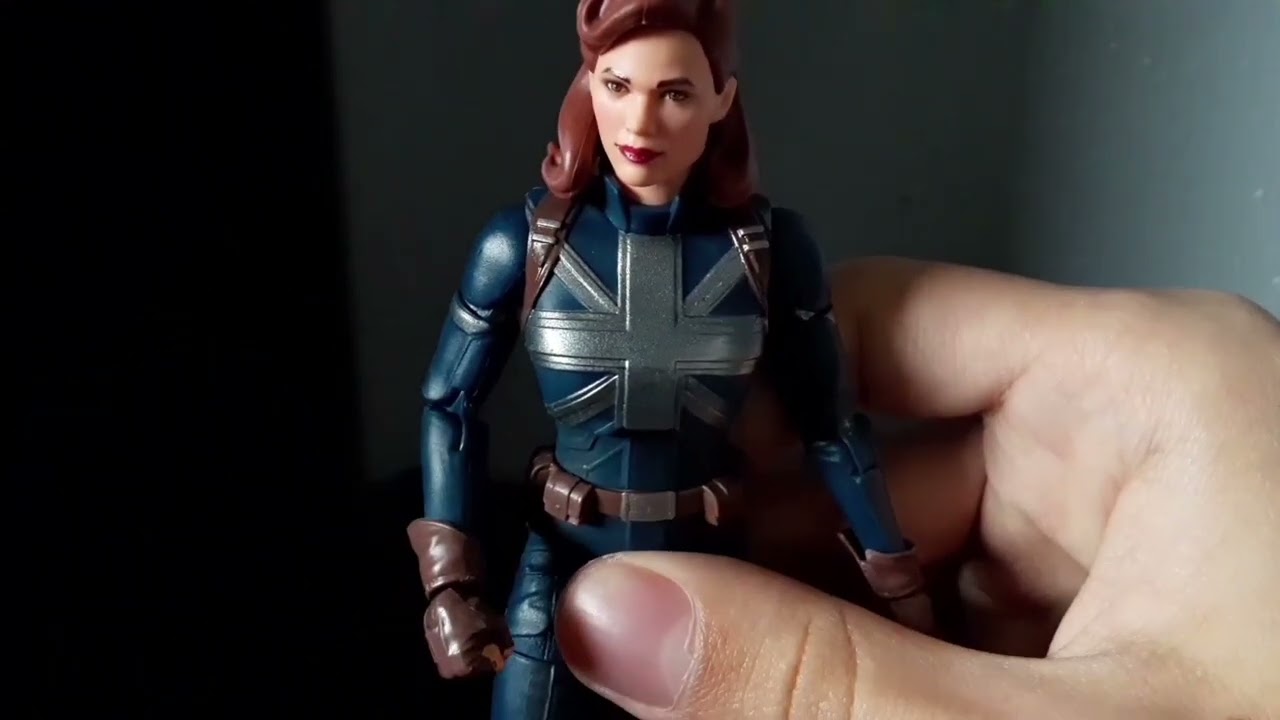 Marvel Legends What if Captain Carter(Stealth Suit) Figure Review *TARGET EXCLUSIVE*